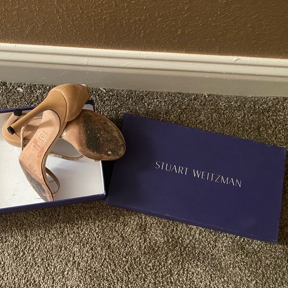 STUART WEITZMAN NUDISTRONG NUDE COLOR size 4.5 - Picture 6 of 10